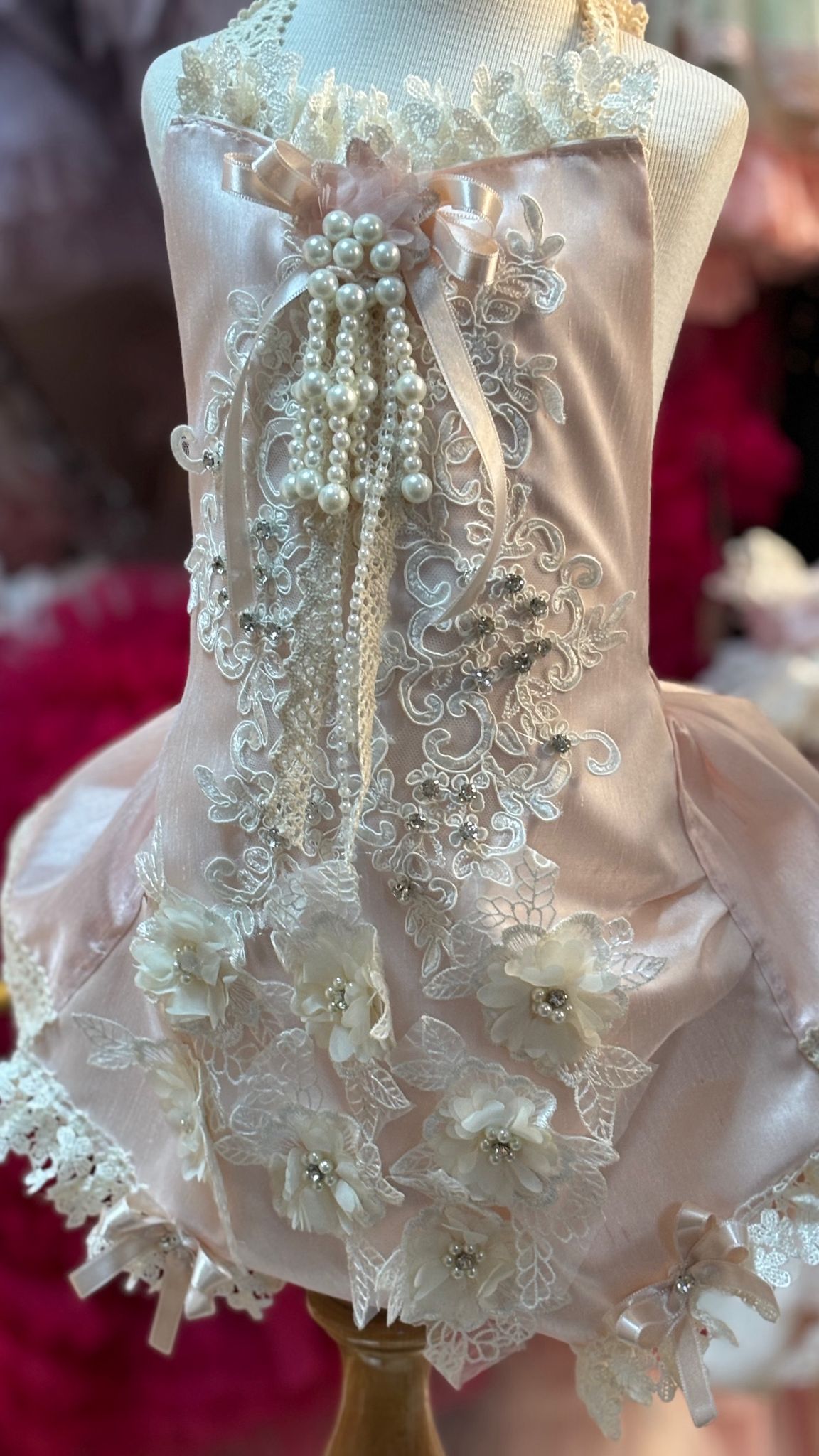 Blush Lace Romper
